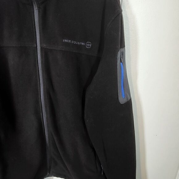 Plus Size Men's Free Country Fleece Jacket - Picture 5 of 7